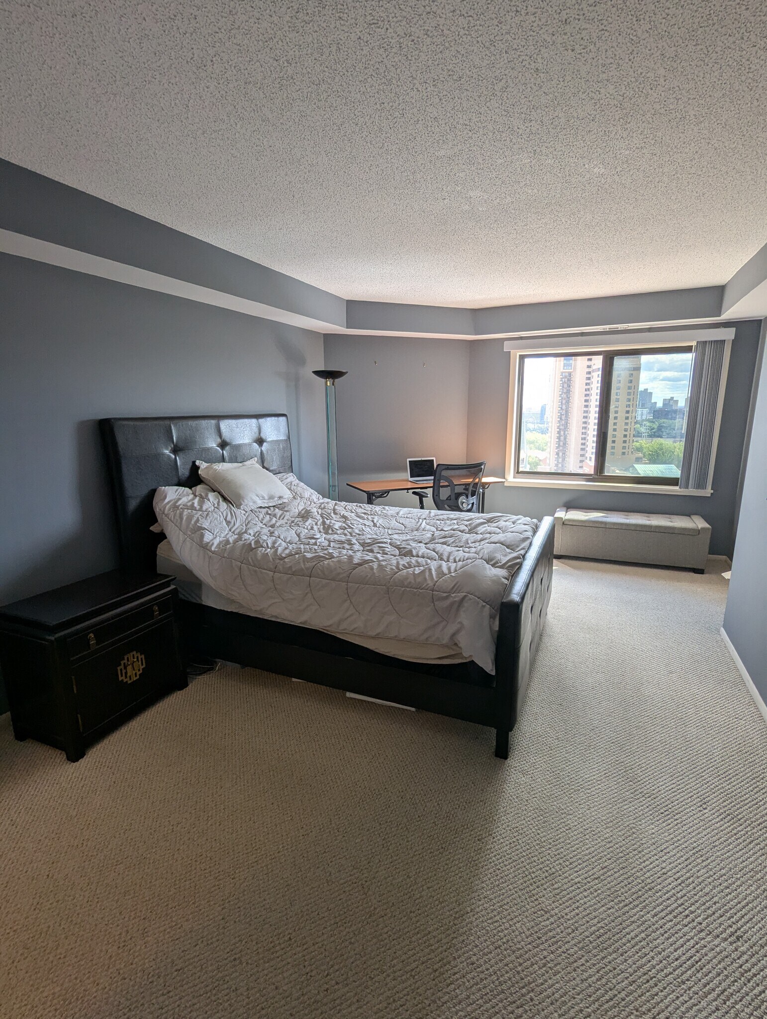 Huge bedroom area with large desk to work from home - 110 1st Ave NE