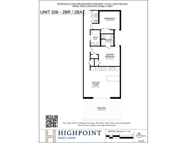 Floorplan - HIGHPOINT West Loop