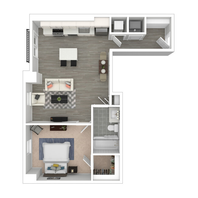 1H Floorplan - Residences on the Lane - 62+