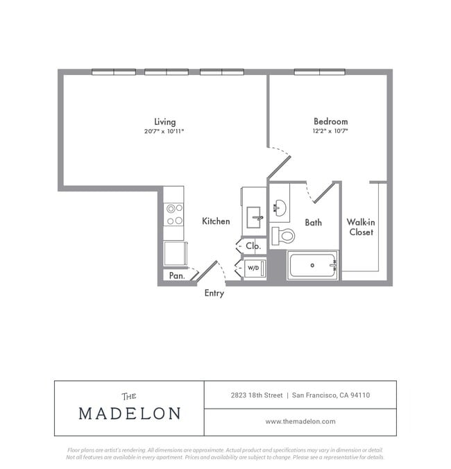 Floorplan - The Madelon