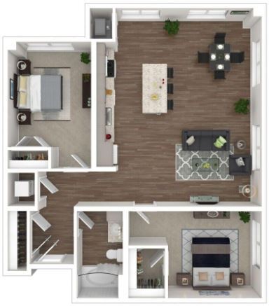 Floorplan - Cadence Apartments