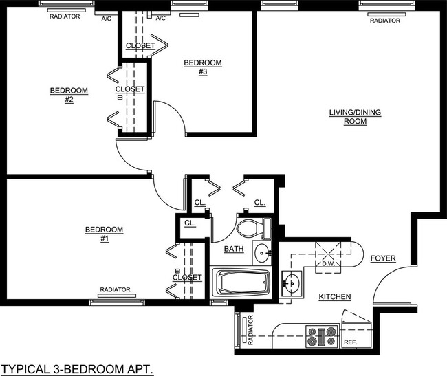 Floorplan - 204-16 43rd Avenue