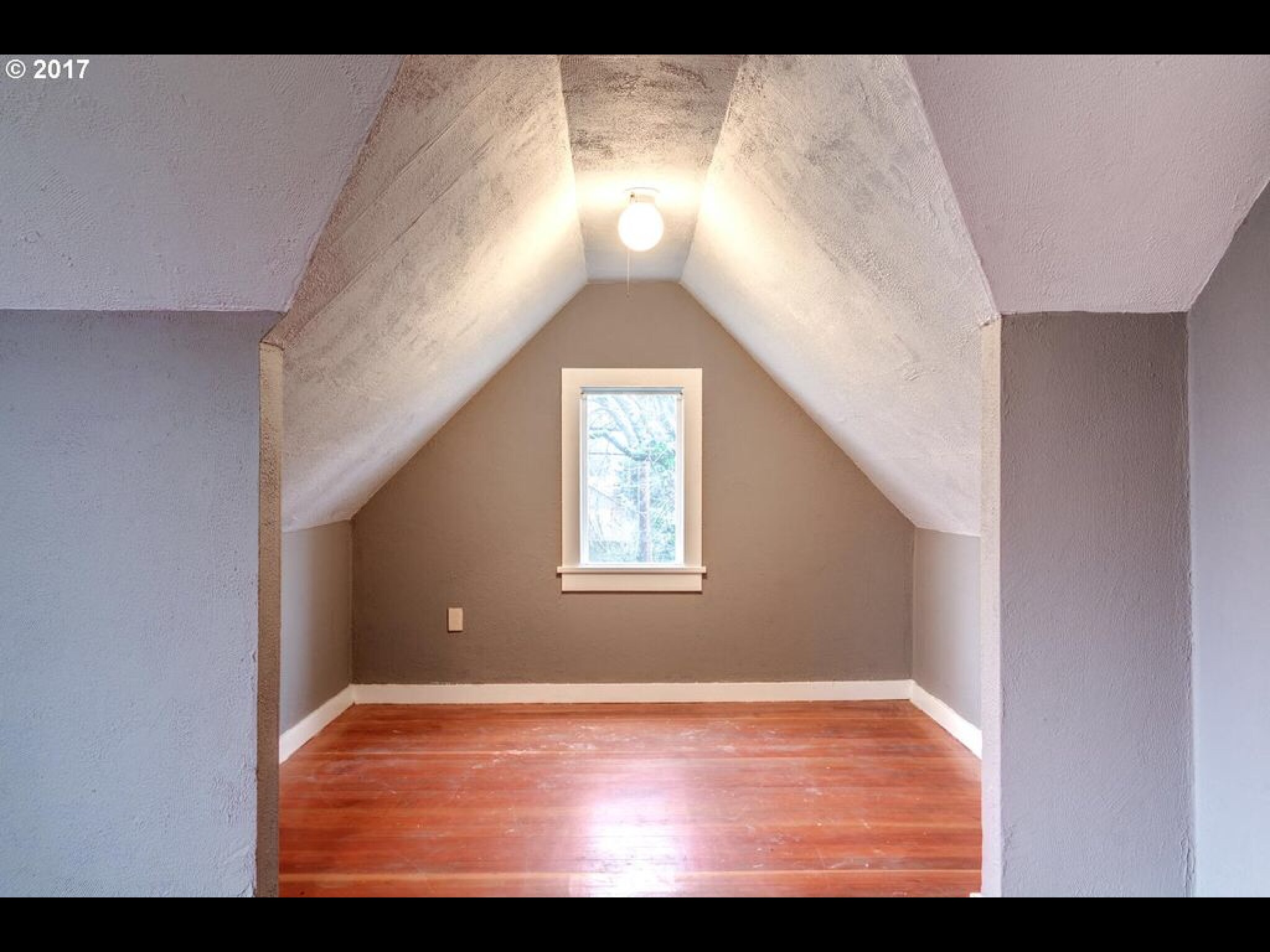 Upstairs Nook. All floors will be refinished after this photo was taken - 4709 NE 15th Ave