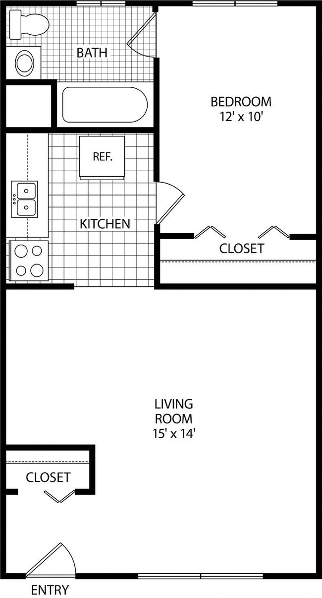 Floorplan - Silverstone Apartments