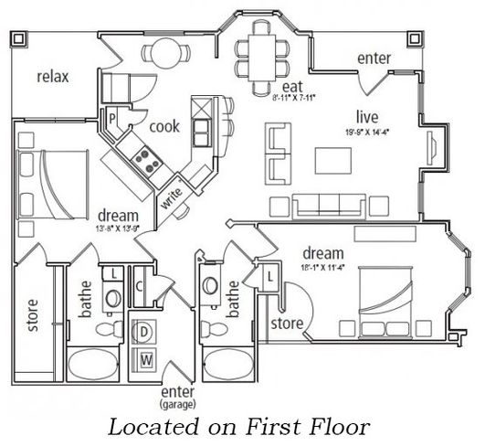 Floorplan - Mansions at Timberland