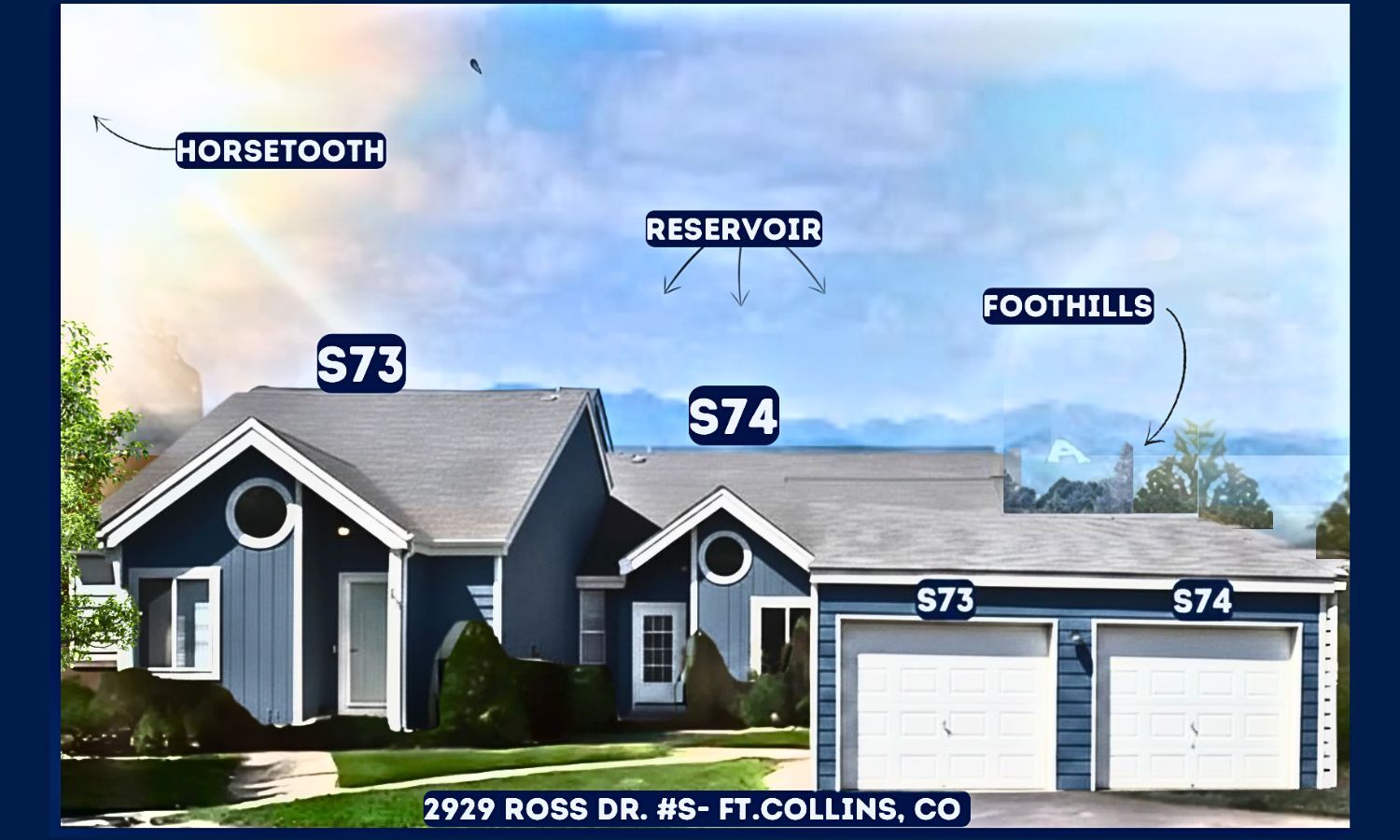 So close to adventure. This duplex townhome only shares 1 wall! - 2929 Ross Dr S74