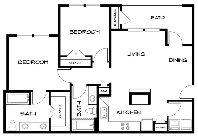 Floorplan - Hyde Park II