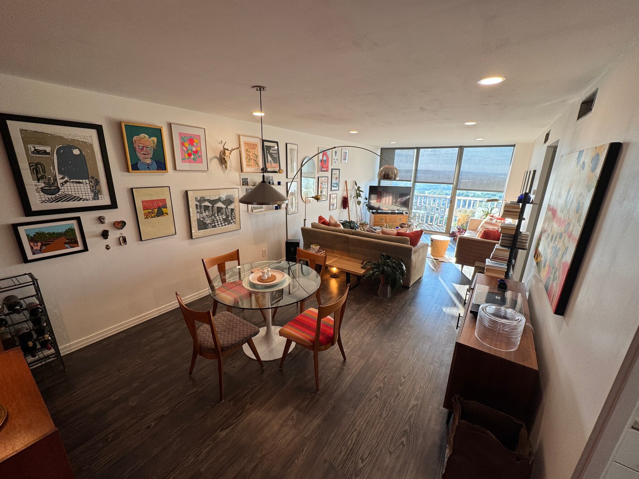 Example of the space when it's been furnished. - 1502 S Boulder Ave