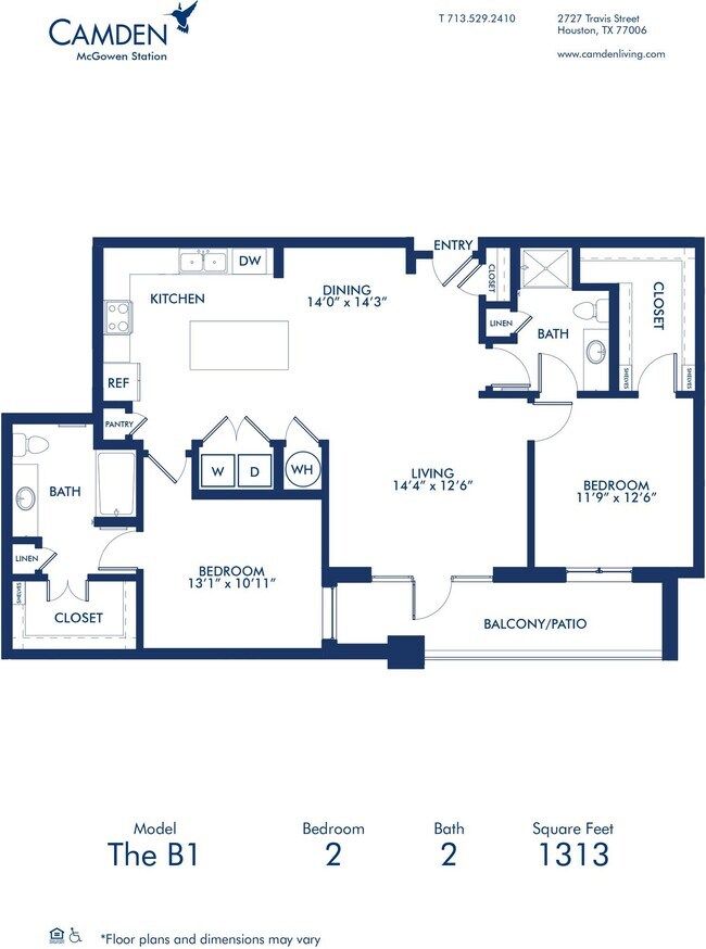 Floorplan - Camden McGowen Station