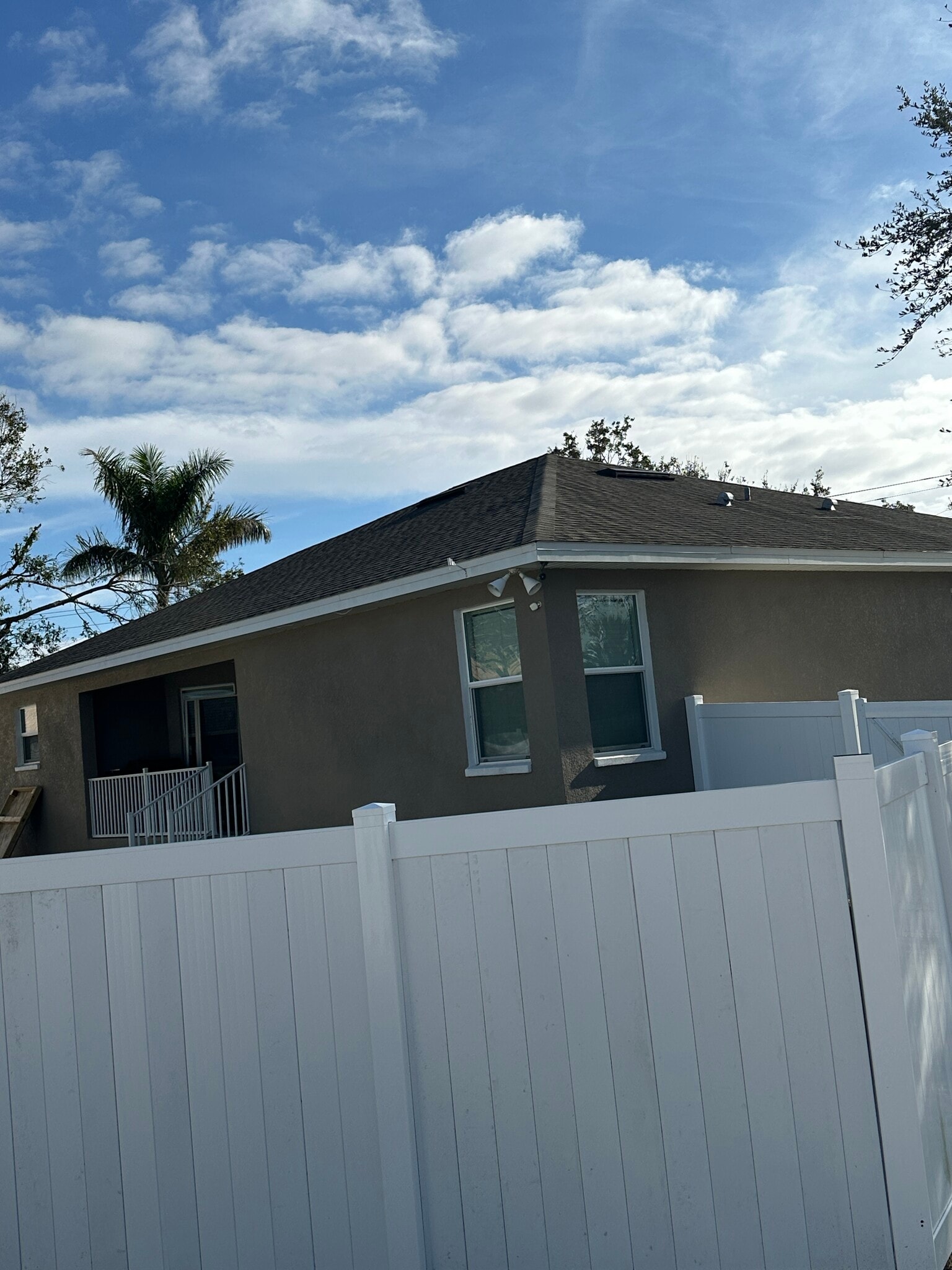 Back yard and patio - 6501 Manila Palm Way