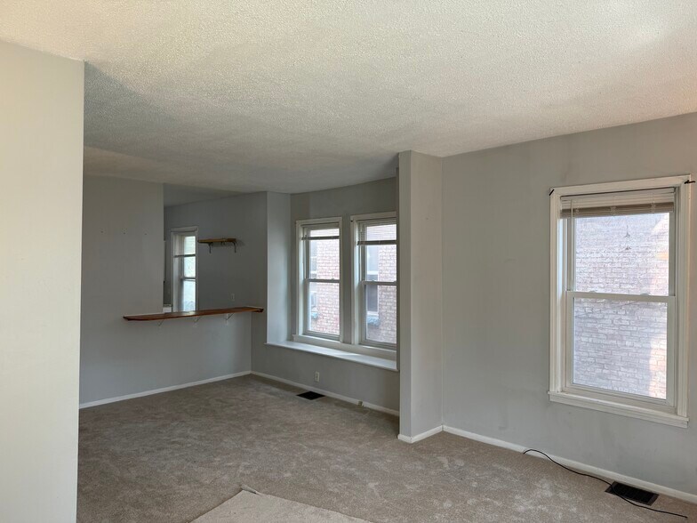 View of dining room and kitchen from LR - 652 Clarissa St