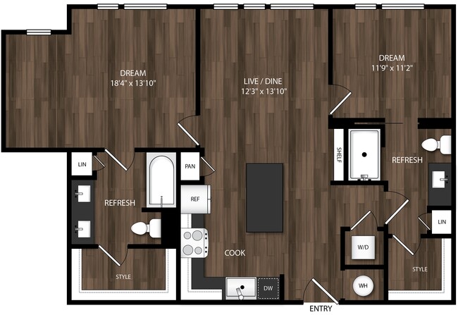 Floorplan - Encore SoFlo