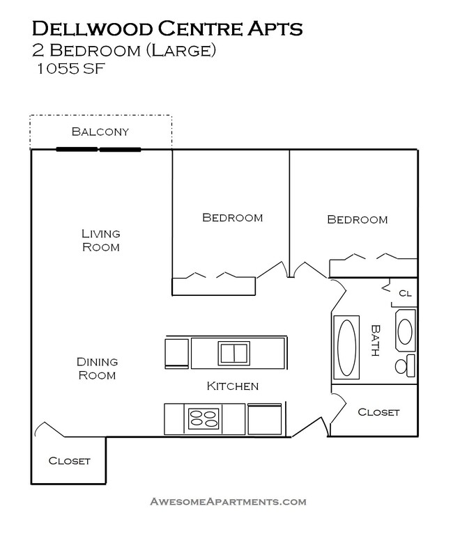 Floorplan - River Ridge Apartments