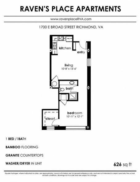 Interior Photo - Raven Place