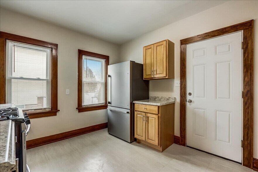New Refrigerator & Cabinets - 1703 W Custer Ave