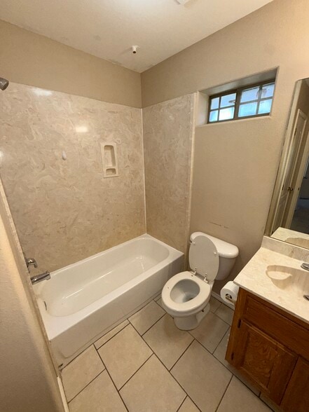 Apt B: Guest Bathroom - 302 W Amy Dr