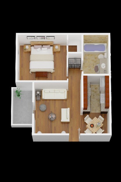 Floorplan - Pacific Villas at Shelly Court