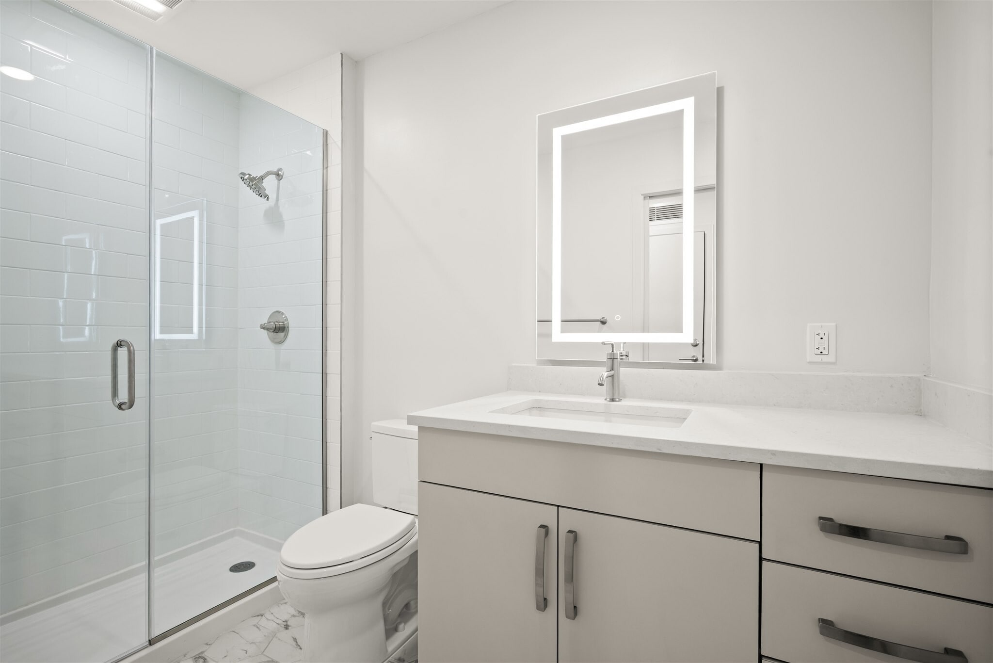 Bathroom - The Residences at 801 East Whiting Street