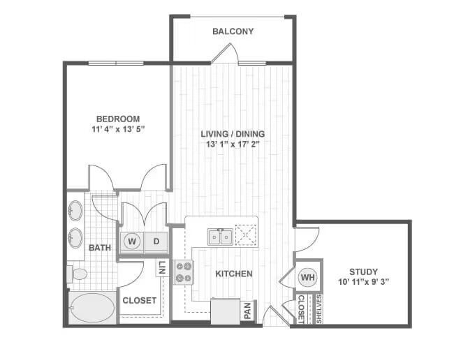 Floorplan - ALMA on Maple