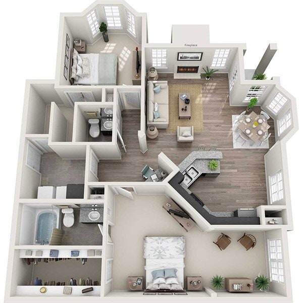 Floorplan - The Falls at Settlers Walk