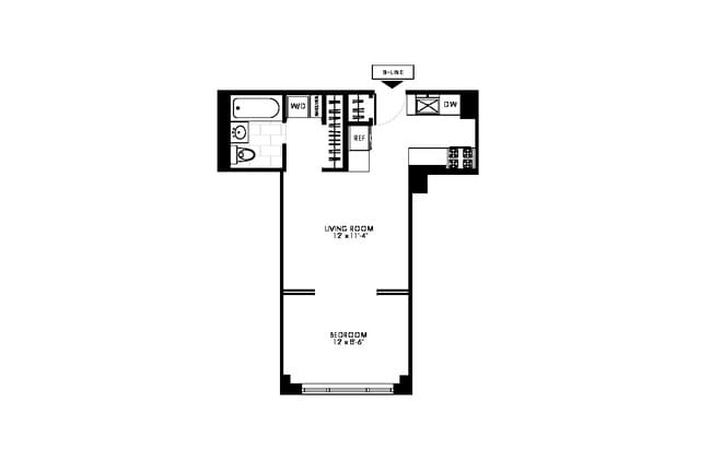 Floorplan - 792 Columbus Avenue
