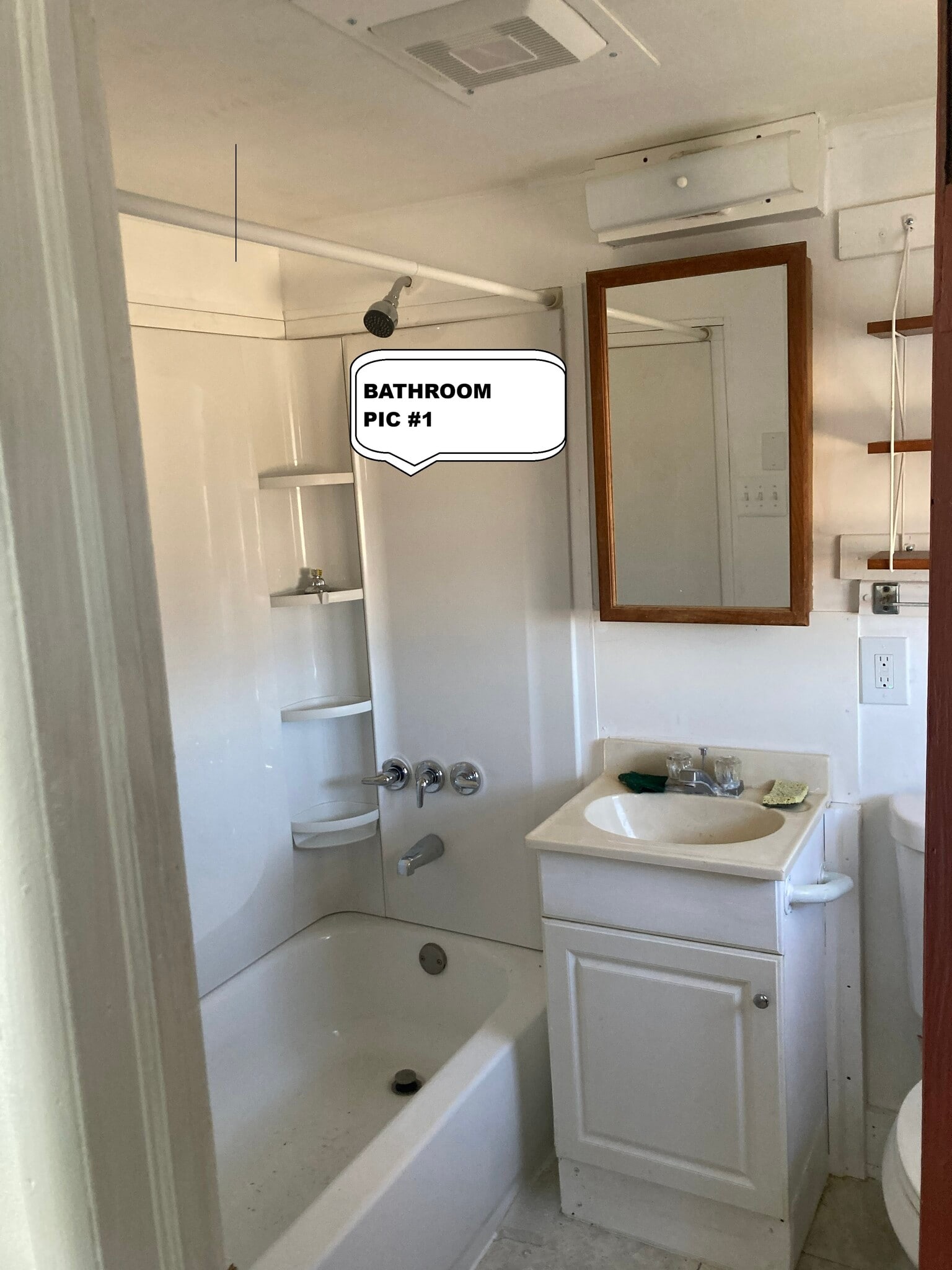 Bathroom #1 shot - 1589 N Saginaw St