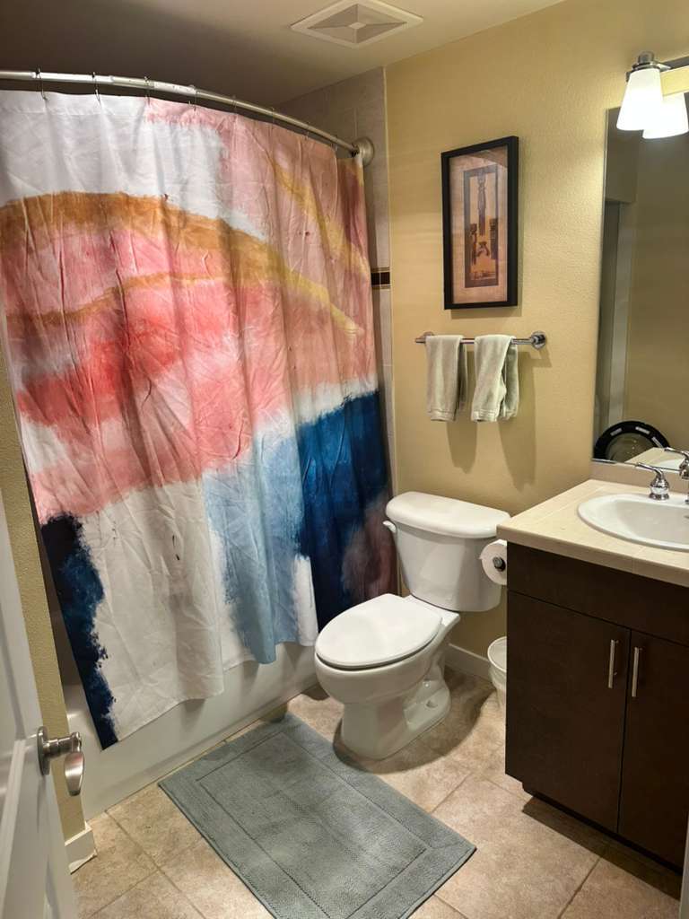 Guest bathroom, across from office - 626 4th Ave W