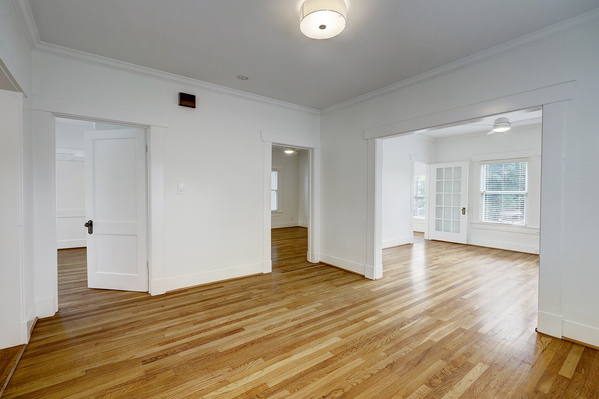 Dining room overlooking living room - 603 Euclid St