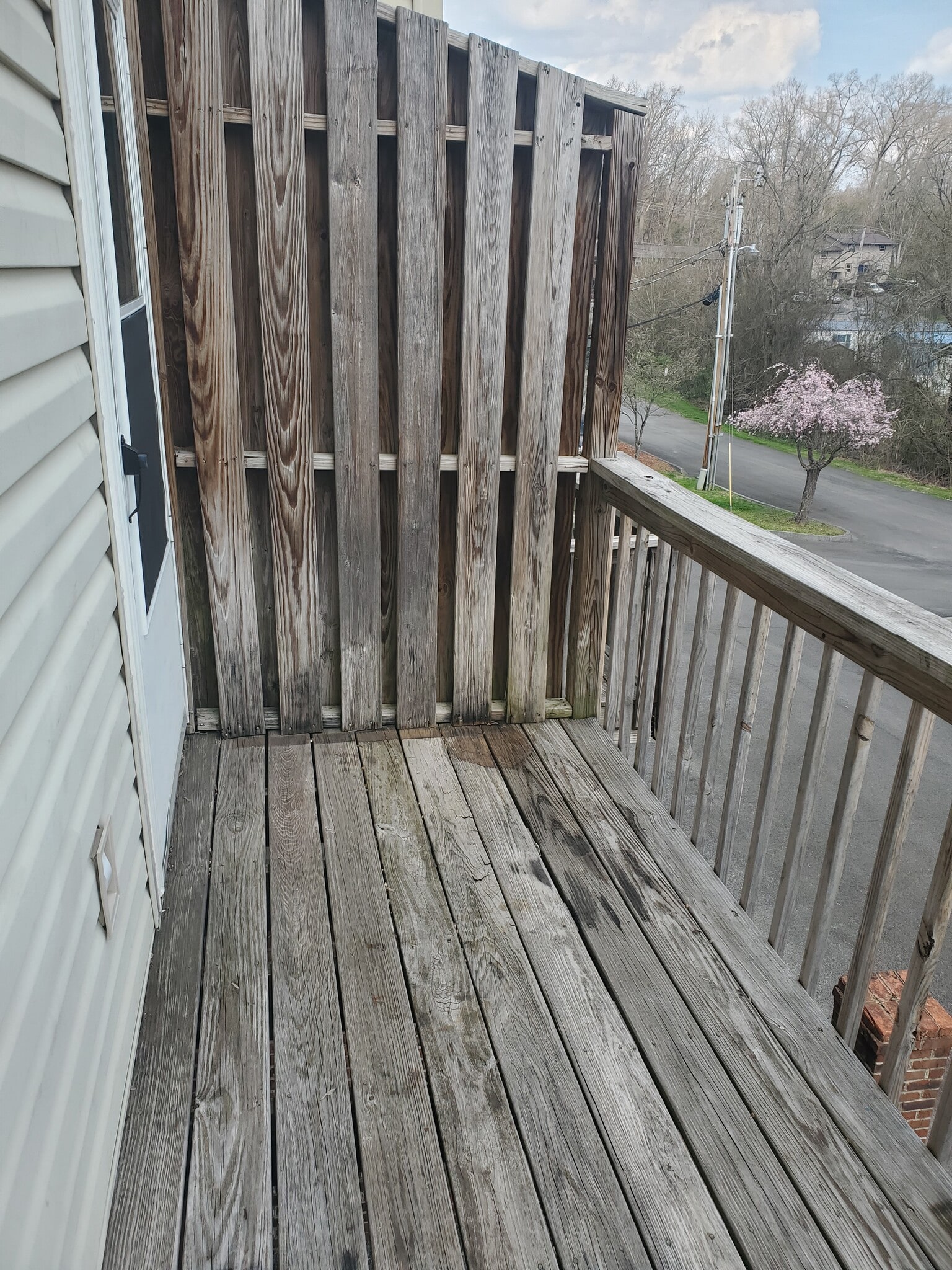 Left Side of Balcony - 194 Gray Station Rd