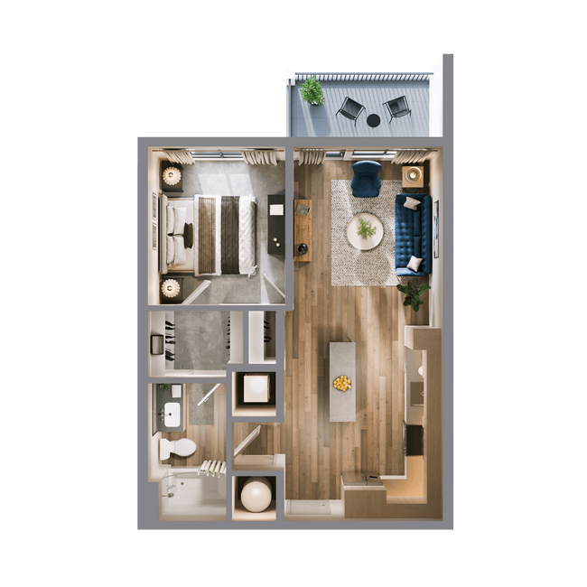 Floorplan - The Bellevue