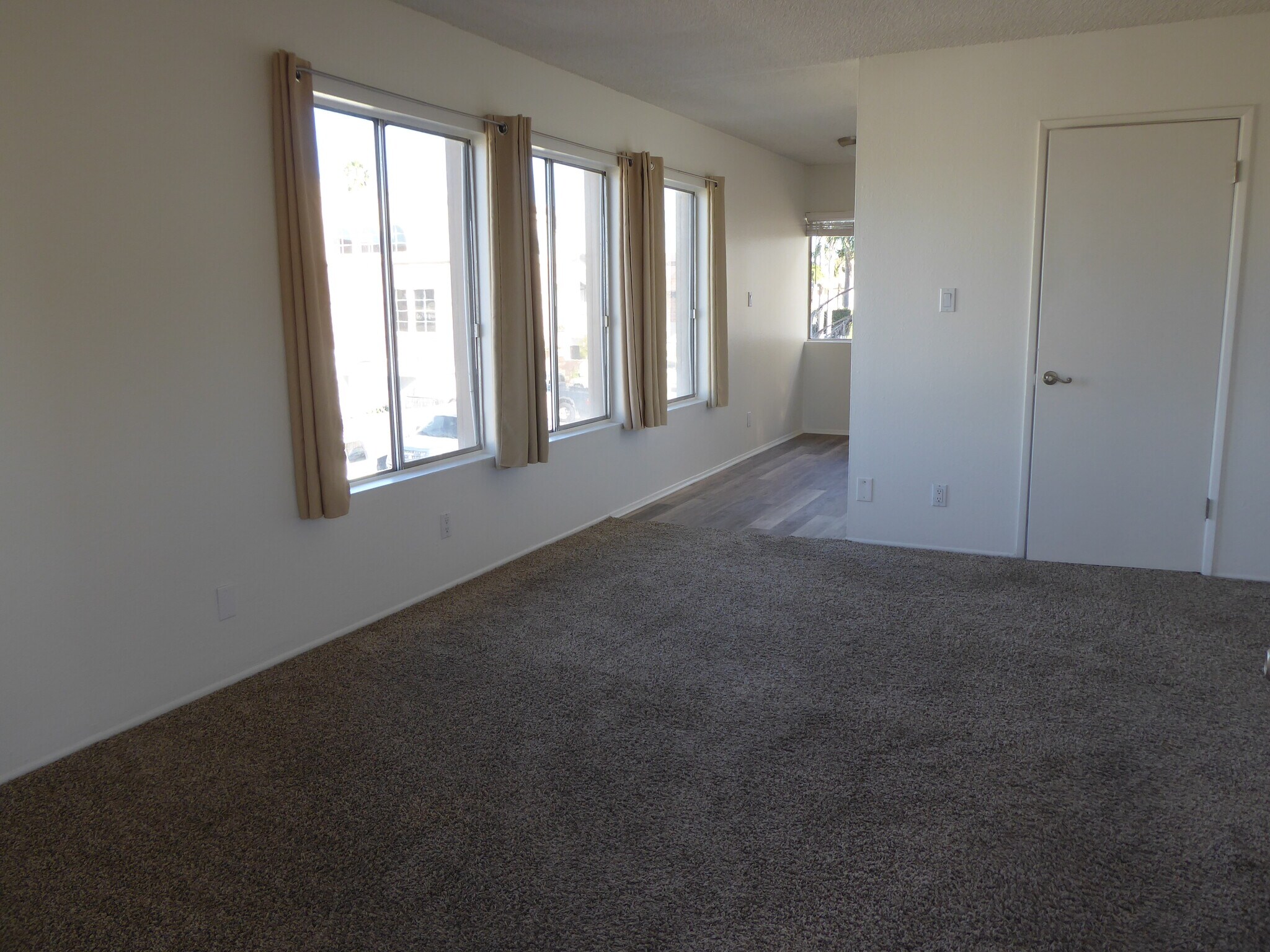 Living room from entry - 218 Melrose Dr