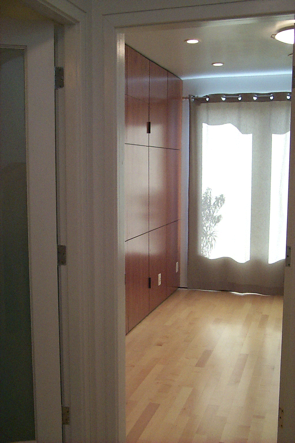 Front bedroom with closets and room for queen bed - 12A Reno Pl