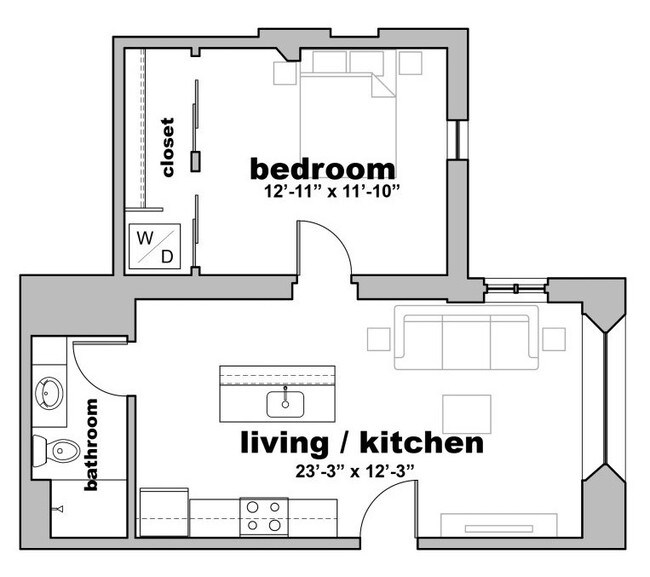 Floorplan - Lofts on Prospect