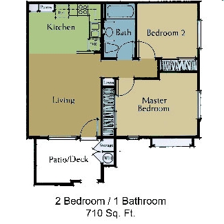 2BR/1BA - Vintage Glen