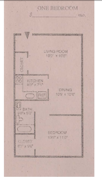 1BR/1BA - HOLLY GARDEN APARTMENTS