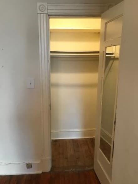 Closet with light - 1336 Kenyon St NW