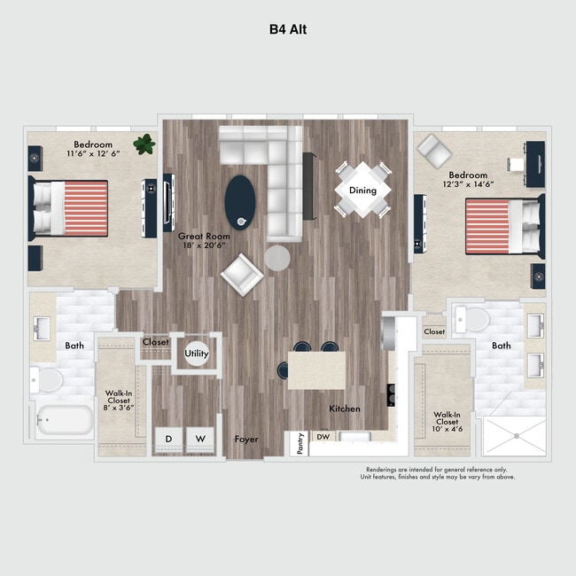 Floorplan - The Pearl at Marina Shores