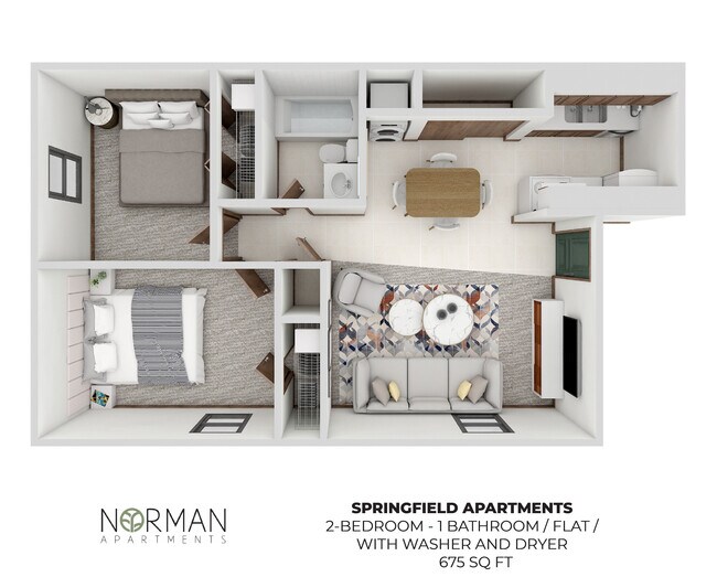 Springfield Apartments 9061000 E Lindsey St Norman OK 73071