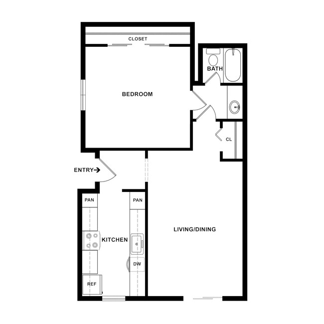 Floorplan - Windmill Place Apartments