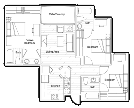 3BR/3BA Deluxe - Vista Del Sol