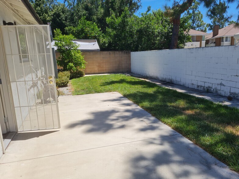 Unit B backyard - 638 Montana St
