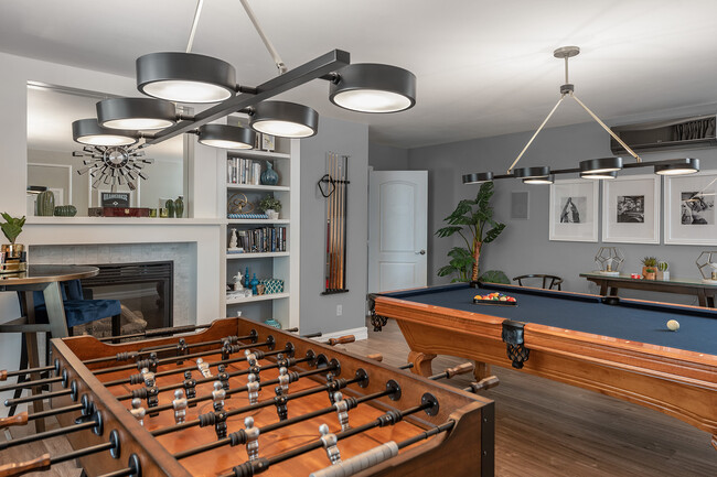 With specialized lighting, this room sets the perfect mood for every game night. - 71535 Biskra Rd