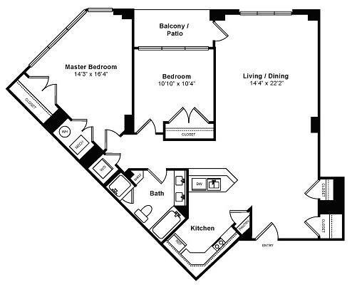 Floorplan - IO Piazza by Windsor