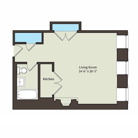 Floorplan - 5120 S. Hyde Park Boulevard