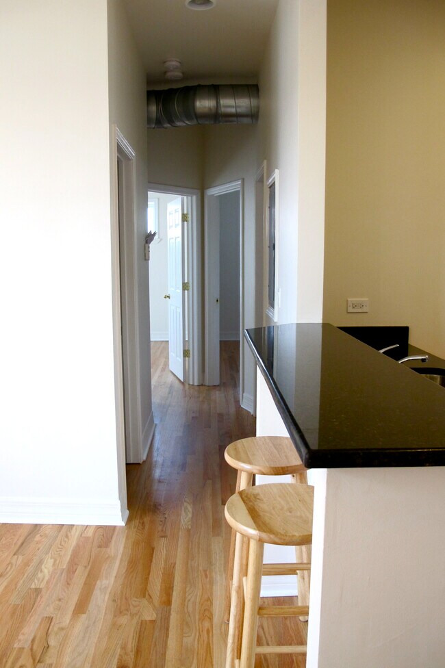Hallway - Apt 3R, 2R, 1R - Harris Point Chicago