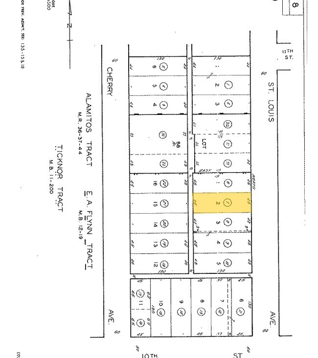 Plat Map - 1045 Saint Louis Ave