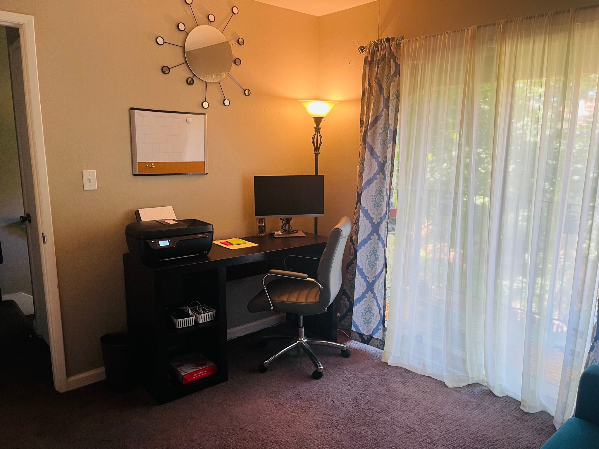 Spacious second bedroom with private patio. Use has home office or second bedroom - 59 Meadowbrook Ave