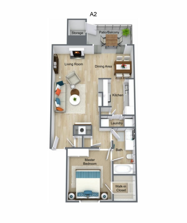 TL-A2-small.jpg - Towne Lake Apartments