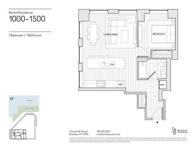 Floorplan - One Domino Square