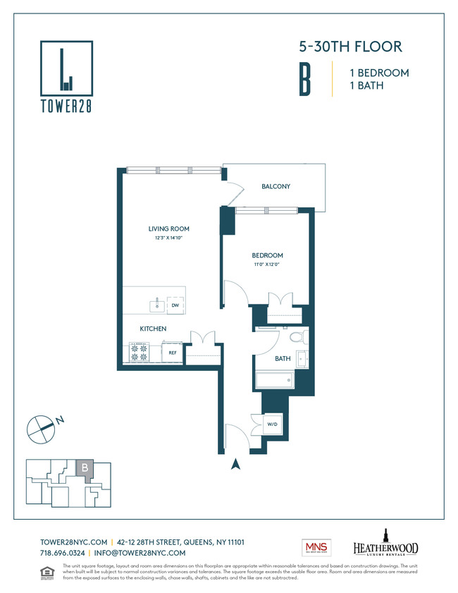 Floorplan - Tower 28